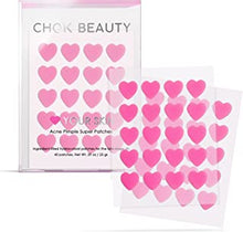 CHOK BEAUTY® Acne Pimple Patches | Award winner | Hydrocolloid + B3 Niacinamide | Vegan, Cruelty-Free | 40 Patches | UK Brand