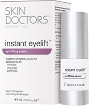 Skin Doctors Instant Eyelift, with Hyaluronic Acid, helps the appearance of wrinkles, eye bags, puffiness, and tightens the skin around the eye - 10ml