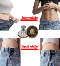 (20 Sets 17mm) Removable Buttons for Jeans Button Replacement Snap Buttons Adjustable Jeans Buttons Replacement Jean Pins for Jean Adjustable Button for Jeans Pants Button Adjuster for Jeans