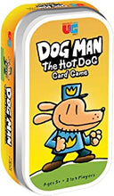 University Games Dog Man The Hot Dog Card Game | 2-4 Players, Yellow, One Size,07011