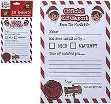 Christmas Elf Corner Reports- Pack of 25