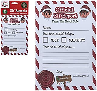 Christmas Elf Corner Reports- Pack of 25