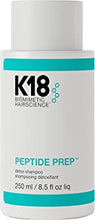 K18 Peptide Prep Color Safe Detox Clarifying Shampoo to Nourish Hair while Removing Buildup for a Clean, Healthy Hair Canvas, 8.5 fl oz Clear