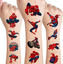 Spider_Man Superhero Avengers Temporary Tattoos Stickers for Kids (8 Sheets)