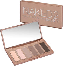 Urban Decay Naked Basics 2 Eyeshadow Palette, 6 Blendable Matte Nudes Shades for Natural Looks, Compact Size Ideal for Travel, 7.8g