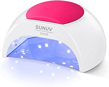 UV Nail Lamp, SUNUV 48W Professional UV Light for Gel Nails with Timer and Sensor, Manicure and Pedicure Nail Art Tools