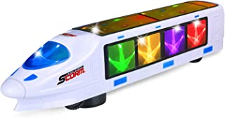 FGZU Train Toys, Beautiful 3D Lightning Electric Train, Creative Gifts for 3-8 Year Old Boys Girls Gifts