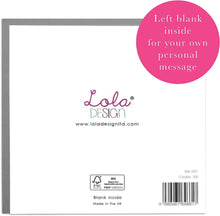 Lola Design - Birthday Cards for Women - Blank Cards and Envelopes - Fab Friend Card - Happy Birthday Card