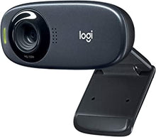 Logitech C310 HD Webcam, HD 720p/30fps, Widescreen HD Video Calling, HD Light Correction, Noise-Reducing Mic, For Skype, FaceTime, Hangouts, WebEx, PC/Mac/Laptop/Macbook/Tablet - Black