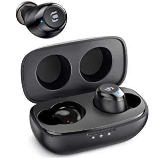 UGREEN HiTune Wireless Earbuds, Wireless Headphones HiFi Stereo Deep Bass, 27H Playtime, Secure Fit, Easy-Pairing, Touch Control, USB-C Fast Charge, Wireless Earphones for Work Running Gym(Black)