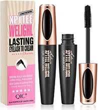 Waterproof Mascara,4D Mascara Black Volume and Length Waterproof,Eyelash Mascara,False Lash Effect Mascara with Soft Mascara Brush , Long Lasting Fibre Mascara,No Smudge Maskara,Organic Mascara