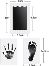 Nabance Baby Handprint and Footprint Kit, 2 baby Inkless Print pads, 4 Imprint Cards, Pet Paw Print, Hand Print Kits for Babies Safe Non-Toxic, Imprint Kit, Pawprint Keepsake Kit, Family Keepsake