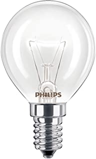 2 x Philips Oven 40w Lamp SES E14 Small Screw Cap 300Ã‚° Cooker Light Bulb Fits AEG/Bosch/Siemens/Neff/Hotpoint