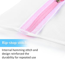 GOGOODA 7PCS Mesh Laundry Bags, Reuse Durable Washing Machine Bag for Delicates Blouse, Hosiery, Underwear, Bra, Lingerie and Baby Clothes