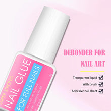 1  8g False Nail Glue Extra Strong,Nail Glue for Nail Repair,False Nail Adhesive for Applying Artificial Nail Tips Manicure,Super Strong False Nail Glue For Acrylic Tips