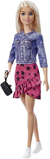 Barbie: Big City, Big Dreams Barbie “Malibu” Roberts Doll (Blonde, 11.5-in) Wearing Jacket, Skirt & Accessories, Gift for 3 to 7 Year Olds