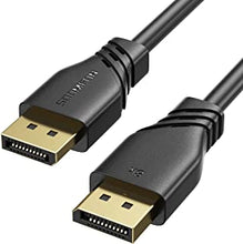 8K DisplayPort Cable 1.4- SOOMFON DP Cable 2m, 8K 60Hz, 4K 240Hz, 32.4Gbps, HDR, DSC, HBR3, Display Port to Display Port Cable for TV, PC, Monitor, Graphics Card, etc