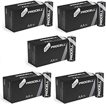 Duracell 50X Industrial AA Batteries Alkaline 1.5V LR6 MN1500 Replaces Procell AA Pack of 50