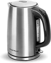 Aigostar Electric Kettle, 3000W Fast Boil Water Kettle, Stainless Steel Cordless Kettle, Auto Shut-Off and Boil Dry Protection, British Strix Thermostat, 1.7 Litre, Sliver - Dean 30ZHF