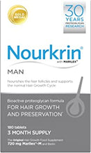 Nourkrin Man 180 Tablets (3 Month Supply)