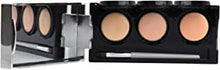 Waterproof Concealer Palette, Bruise Concealer Cream, 3 Colors + Brush, by Dermaflage