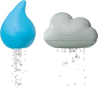 Ubbi Cloud and Droplet Silicone Mold Bath Toys for Toddlers and Baby