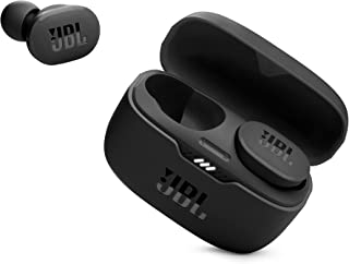 JBL Tune 130NC TWS In-Ear Headphones - True Wireless Bluetooth headphones in charging case with Active Noise Cancelling and up to 40 hours battery life, in black