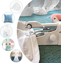 Hand Sewing Machines, Hand Held Sewing Machine UK, Mini Hand Electric Sewing Machine Cordless Portable for Beginners, Sewing Accessories, Suitable for Clothing, Curtains, Home Travel Use