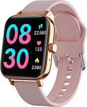 Smart Watch for Men Women Call Function, Luoba Fitness Tracker 1.69'' Full Touch Screen with Heart Rate Sleep Monitor Activity Trackers IP68 Waterproof Fitness Smartwatch for Android iOS (Pink)