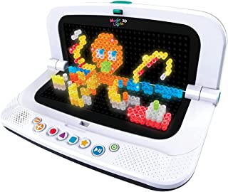 Vtech Magic Lights 3D | Peg Art with Lights, Sounds & Animation | 40+ Creative & Educational Designs | Suitable for Boys & Girls 3, 4, 5, 6, 7, 8 + Years