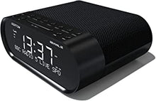 AZATOM Revival DAB+ DAB Digital FM Radio, Dual Alarm Clock, Bluetooth 5.0, Sleep Timer, USB Moblie Charger, Headphone & AUX (Black)