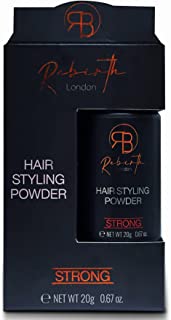 Rebirth Scented Texturising Hair Styling Powder - Instant Volume, Thickening and Style for All Hair Types - Matte Look Volumising Powder for Invisible Texture and Volume - 20g