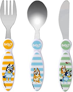 Bluey Children's Kids 3pcs Cutlery Set - Knife/Fork/Spoon