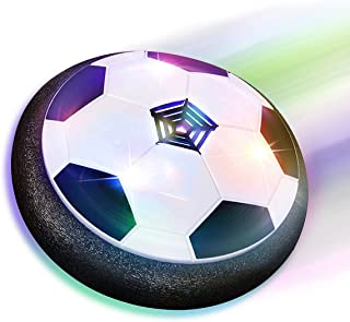 tuare Boys Toys LED Hover Football, Air Power Hover Soccer Ball, Hover Football Gifts for Boys and Girls 3 4 5 6 7 8-12 Year Old Toys, for Christmas, Birthday, Halloween