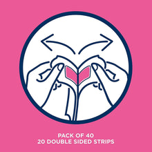 Veet Wax Strips For The Face, Sensitive Skin Facial Hair Removal (Pack Of 3 x 40 Cold Wax Strips, Total 120 Wax Strips)