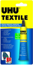 UHU textile solvent free fabric glue 19ml