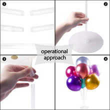 Table Balloon Stand Kit Table Decorations Balloons Tree Stand Base Table Desktop For Birthday, Baby Shower, Wedding, Graduation, Party Decorations - 2 Set