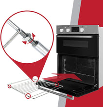 SPARES2GO Universal Extendable Adjustable Shelf with Locking Arms for All Oven Cooker & Grill (360mm - 590mm)