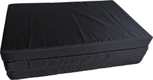 BabyDan Extra Thick Deep Padded Travel Cot Mattress (60 x 120cm x 4.5cm), Black