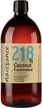 Naissance Liquid Fractionated Coconut Oil (No. 218) 1 Litre - 100% Pure Natural for Skin, Hair, Lip Gloss, Beauty, Recipes, Aromatherapy, Massage - Edible MCT Oil – Cruelty Free, Vegan