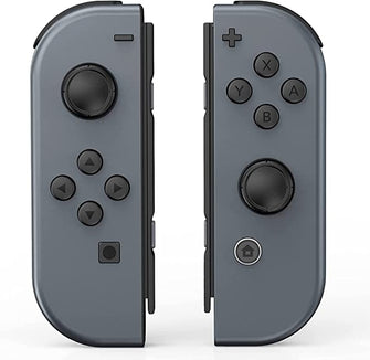 Qlmgoxcs Joy Cons for Switch Nintendo, Upgraded Controller for Switch Sports, L/R Wireless Controllers Compatible with Nintendo Switch Replacement Joycon with Wake-up/Screenshot-Gray