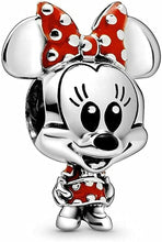 Disney Minnie Mouse Charm 925 Sterling Silver Charm Compatible with Pandora Charms,and Many Other UK Charm Bracelets.