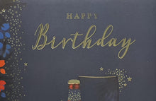 Modern Male Birthday Card for him men - Open Male Birthday Card - General Male Birthday Card