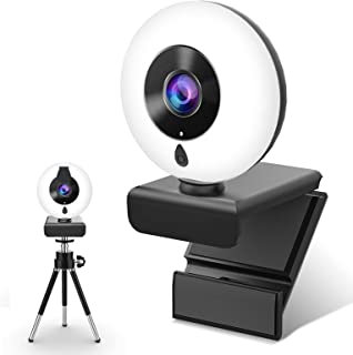 Webcam for PC with Microphone, NIYPS HD 1080P Streaming Web Cam for PC,MAC, Laptop,Plug and Play USB Camera for Youtube,Skype Video Calling,Face Cam for Studying,Conference,Gaming with Rotatable Clip