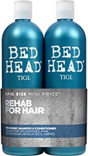 Bed Head by TIGI Recovery Moisture Shampoo and Conditioner Set for Dry Damaged Hair, 2x750 ml