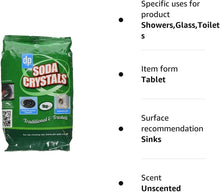 Dri Pak Soda Crystal, 1kg (Pack of 2)