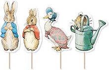 Anniversary House J001 Peter Rabbit Classic Characters Cupcake Toppers, Paper