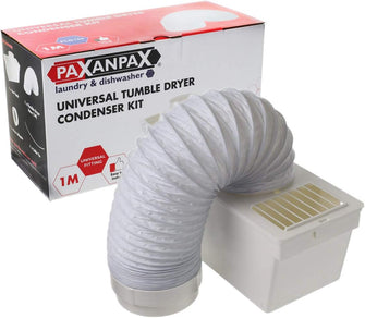 Paxanpax PLD156 Universal Tumble Dryer Internal Condenser Kit, Includes Hose, Box and Accessories.