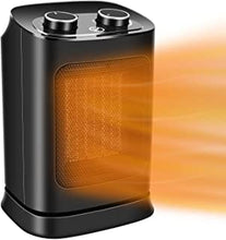 SONBION Fan Heater, Heaters for Home Low Energy, Fast Heating Ceramic Electric Heater with Two Heat Settings, 1800W Quiet Space Heater for Home, Bathroom, Office, Garage, 70 Oscillation, Energy Saving