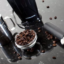 Andrew James Electric Coffee Grinder, Seed, Bean, Nuts, Fine Spice Grinders, Black or Red, 70g, 150W, Includes Cleaning Brush (Black)
